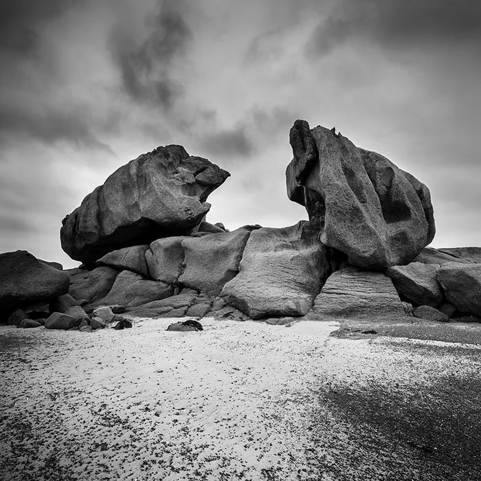 Crab Claws Rock Study 1, Granite Coast – France | Gerald Berghammer