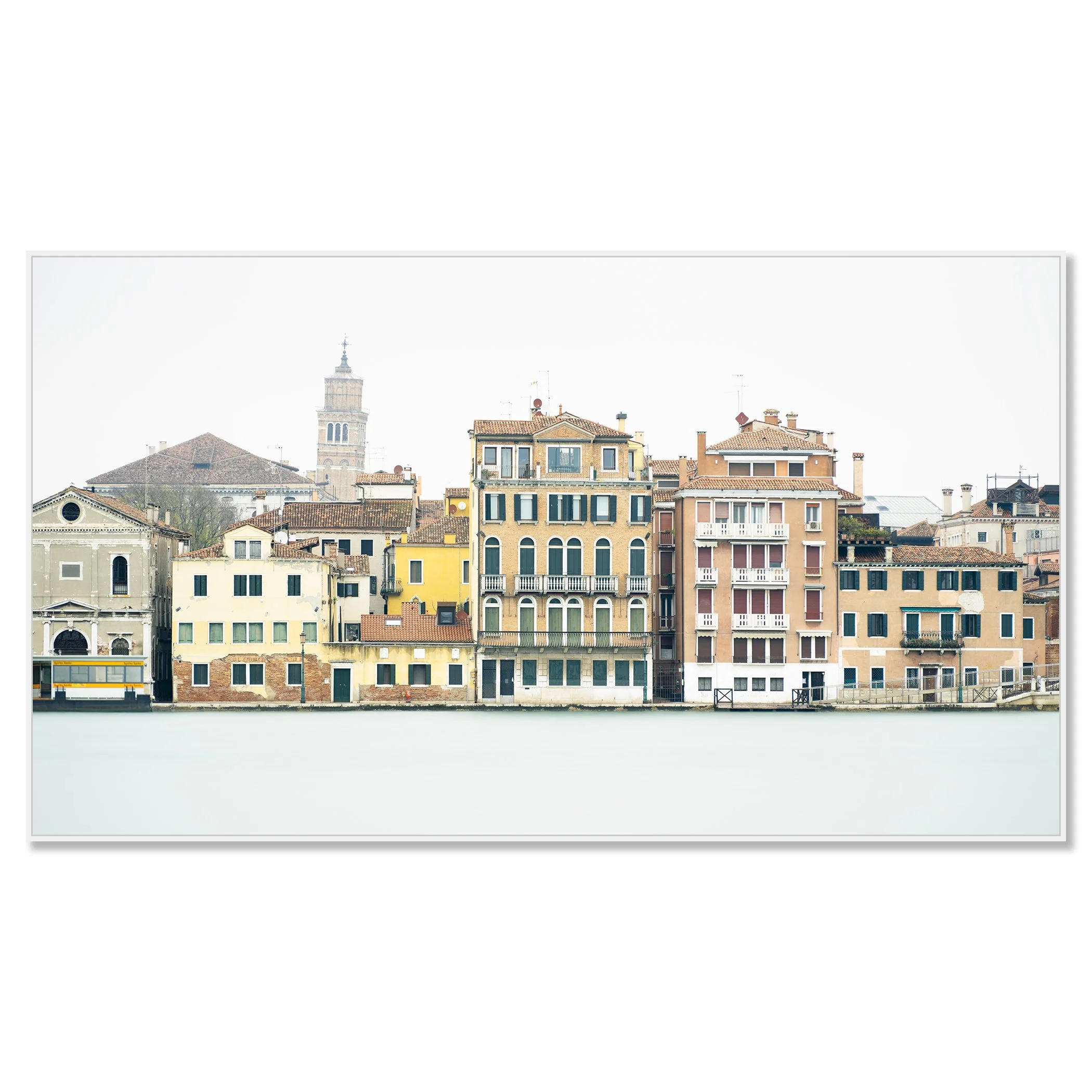 View of Venice, Panorama Study 6 – colour photograph in a white aluminium ArtBox. Photo by Gerald Berghammer.