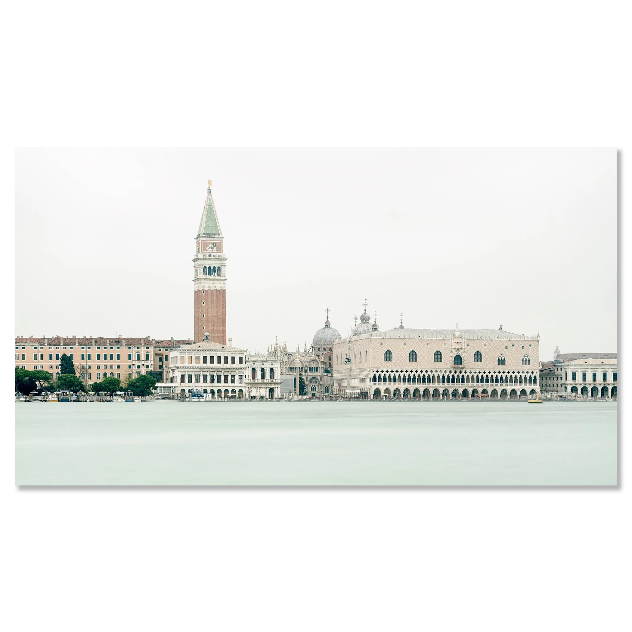 View of Venice, Panorama Study 3 – frameless colour photograph mounted on aluminium Dibond. Photo by Gerald Berghammer.