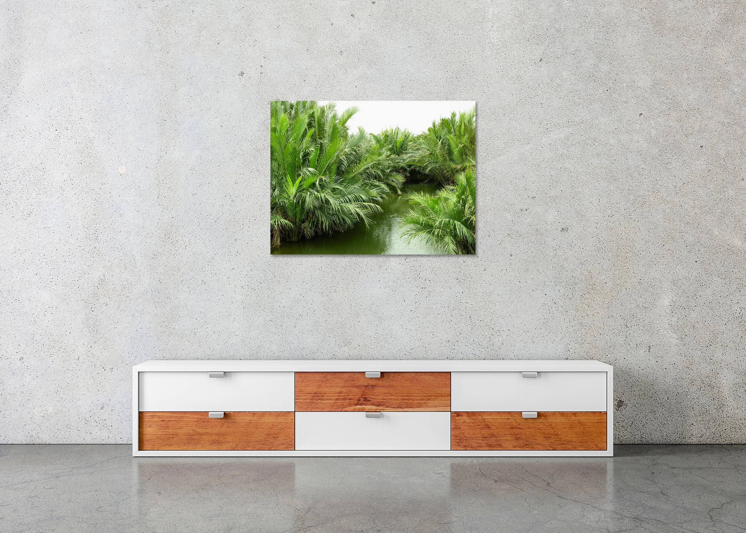 Welcome to the Jungle, Study 1 – frameless colour photograph mounted on aluminium Dibond.