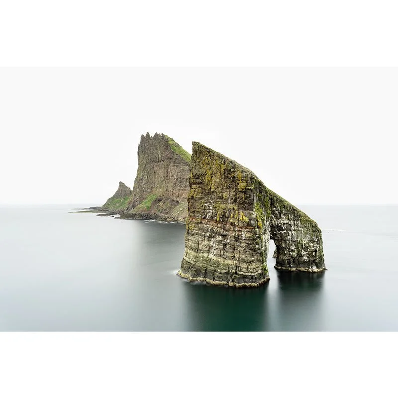 Drangarnir Sea Arch Panorama – Faroe Islands | Gerald Berghammer