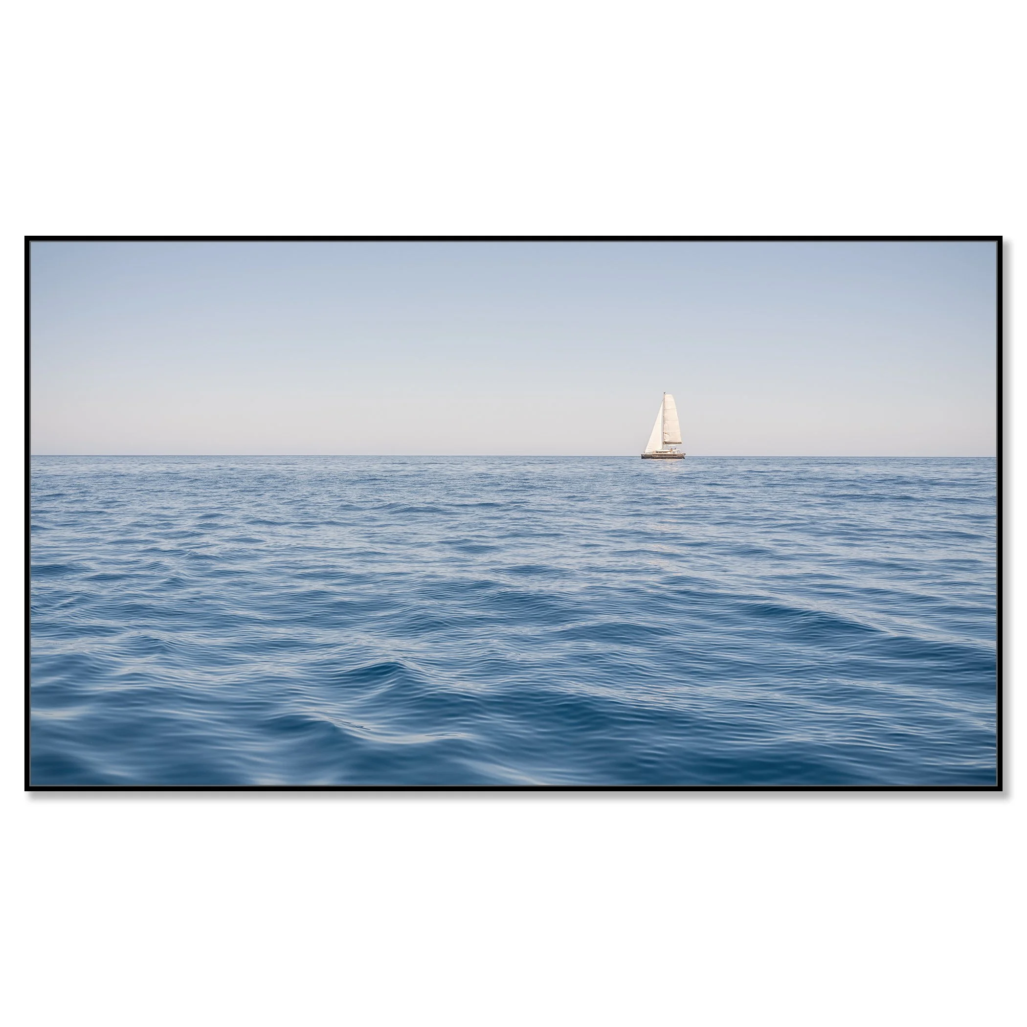 The Sound of the Sea, Study 1 – colour photo print on Dibond in a black aluminium ArtBox