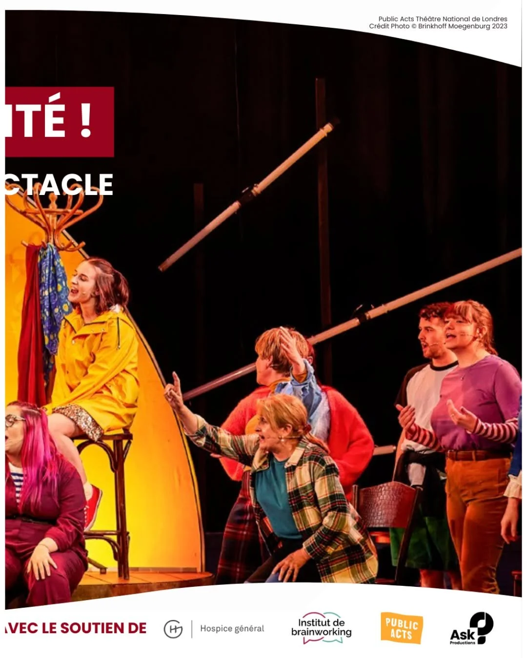 Public en Acte Gen&egrave;ve est un projet th&eacute;&acirc;tral inspir&eacute; de Public Acts (National Theatre London) et Public Work (Public Theatre), d&eacute;di&eacute; &agrave; l'expression cr&eacute;ative et au vivre-ensemble.  Avec le soutien