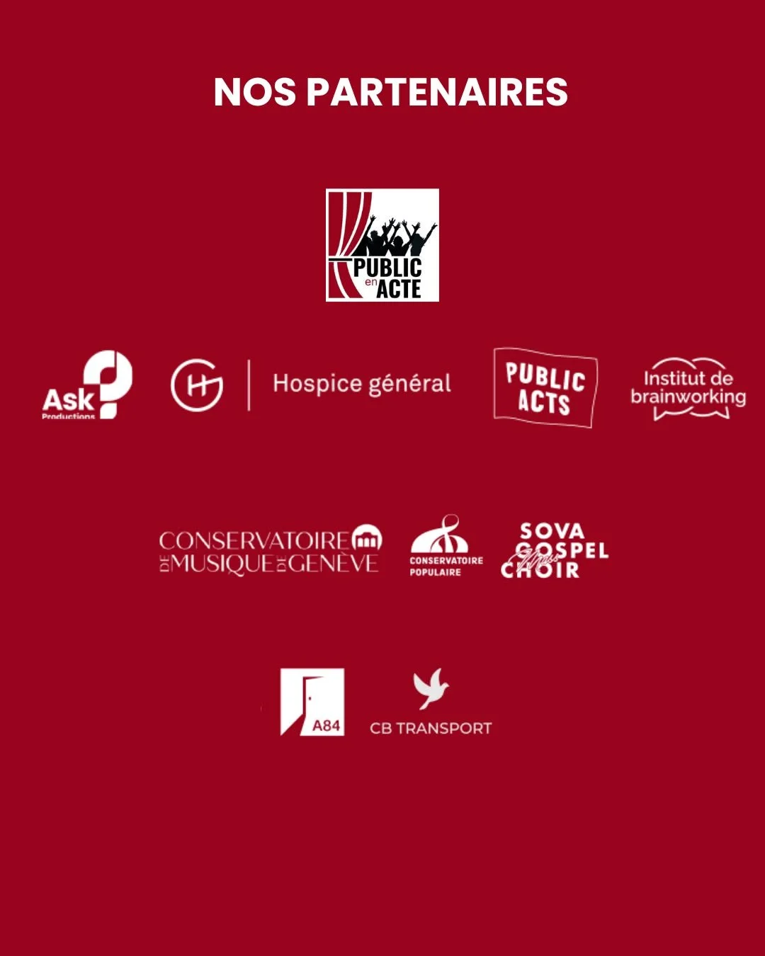 SPECTACLE - PUBLIC EN ACTE GENEVE - CARTONS ET PLUMES
#partenaire #spectacle #artistiquedirecteur #projet
