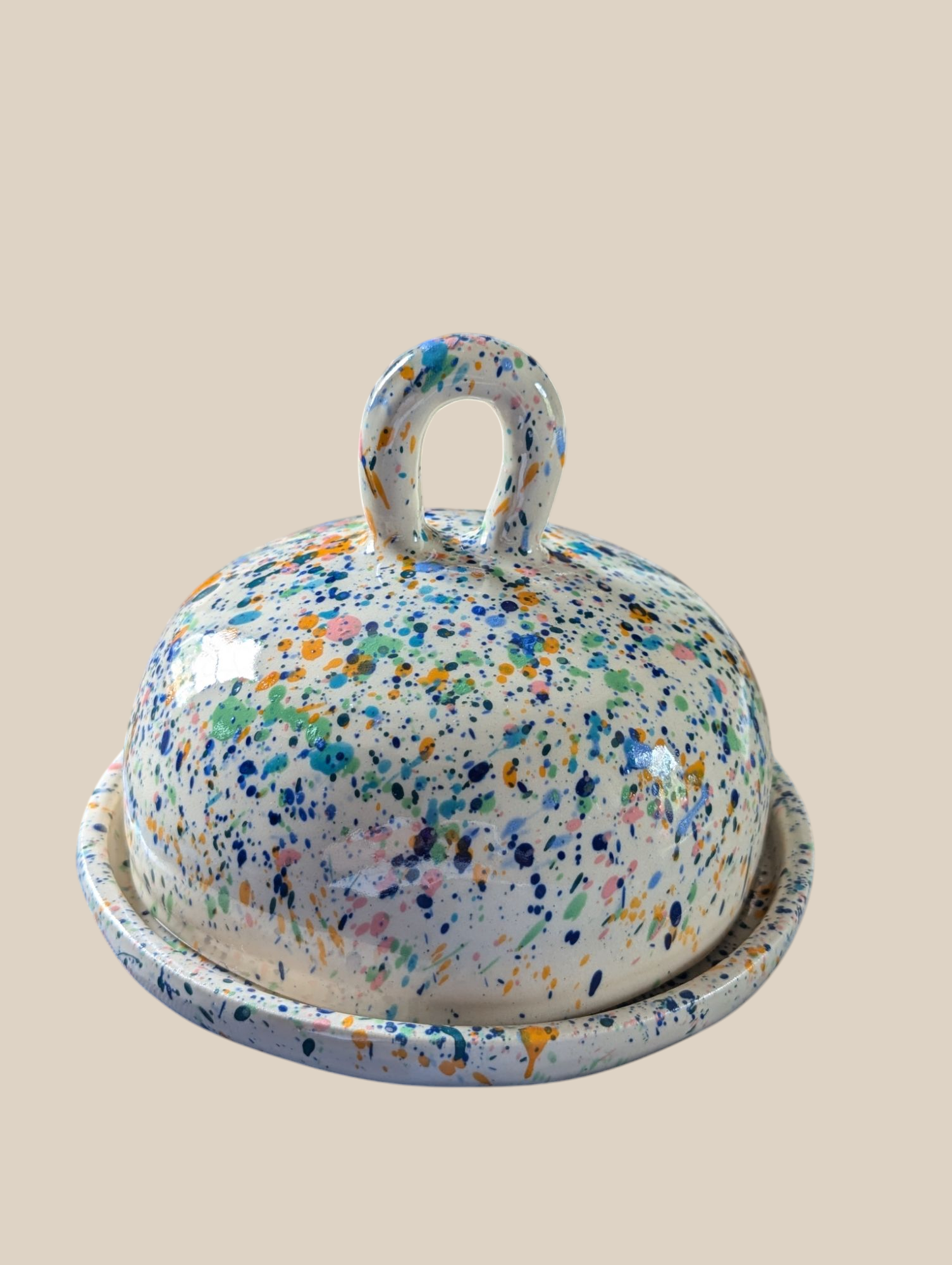 Confetti Butter Dish