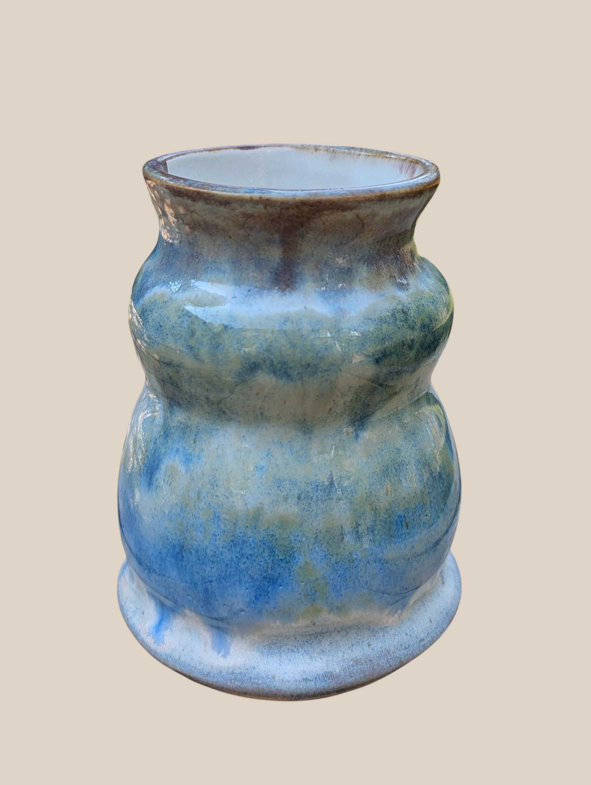 Dip Dye Curvy Vase