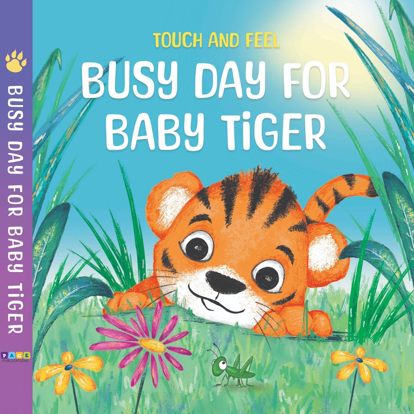💫 COVER REVEAL 💫 

'Busy Day for Baby Tiger' commissioned by Page Publications.

A playful, tactile baby-tiger book full of bright colours, soft textures and cute characters.

Hope you're all having a fab weekend.

#kidlit #kidlitart #childrenspict