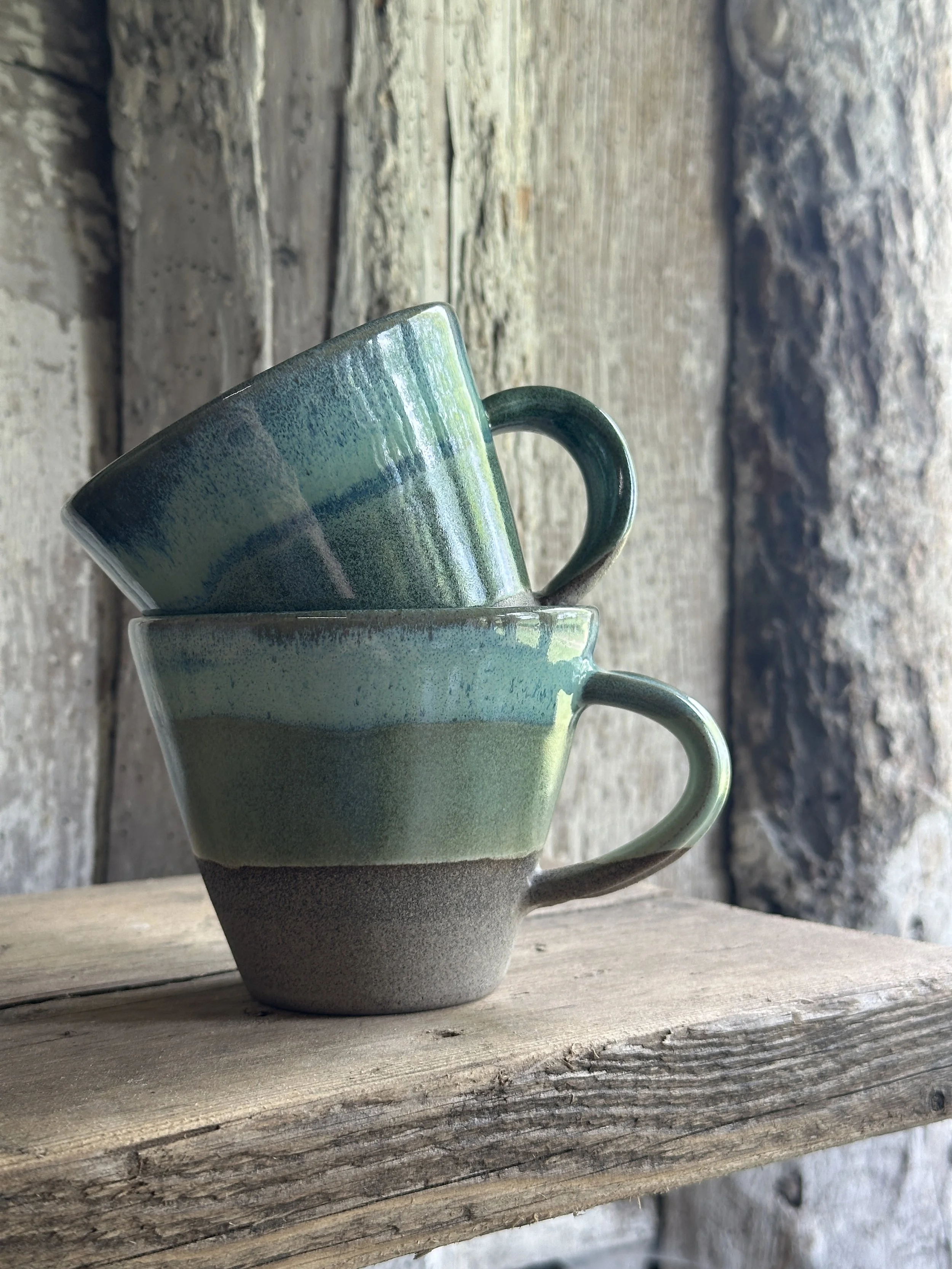 Forest Fern wide mugs
