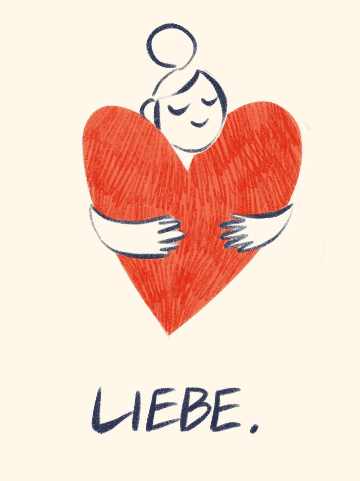 Happy Valentine&rsquo;s Day! ❤️ Liebe geht raus an alle!

#love #valentinesday #heart #illustration #art