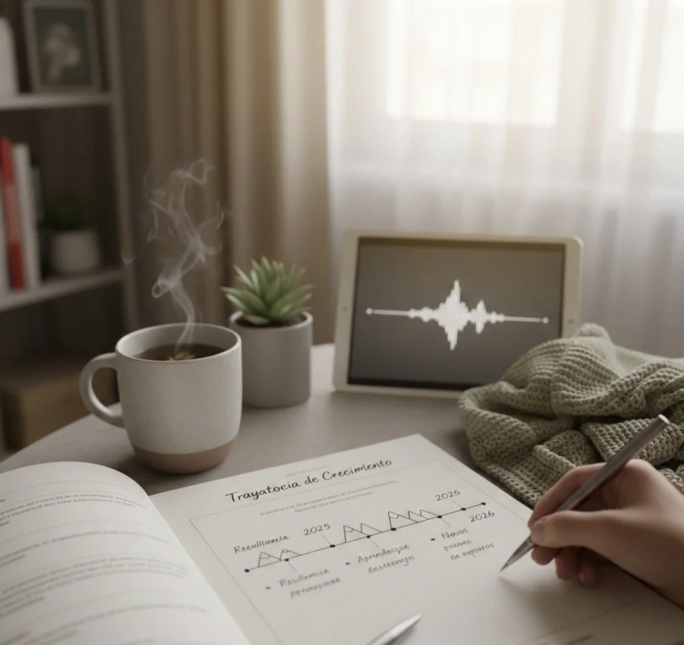 CLAVES PSICOLÓGICAS PARA INTEGRAR TU AÑO Y NO EMPEZAR DE CERO EN 2026