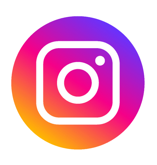 Logo di Instagram con sfondo colorato a gradiente