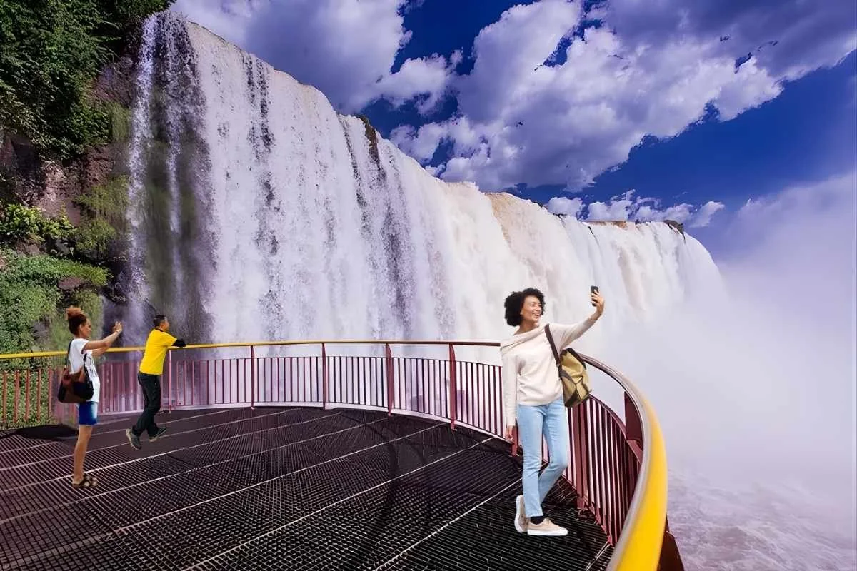 Iguassu Falls Both Sides -Brazil and Argentina. $115.00 .jpg