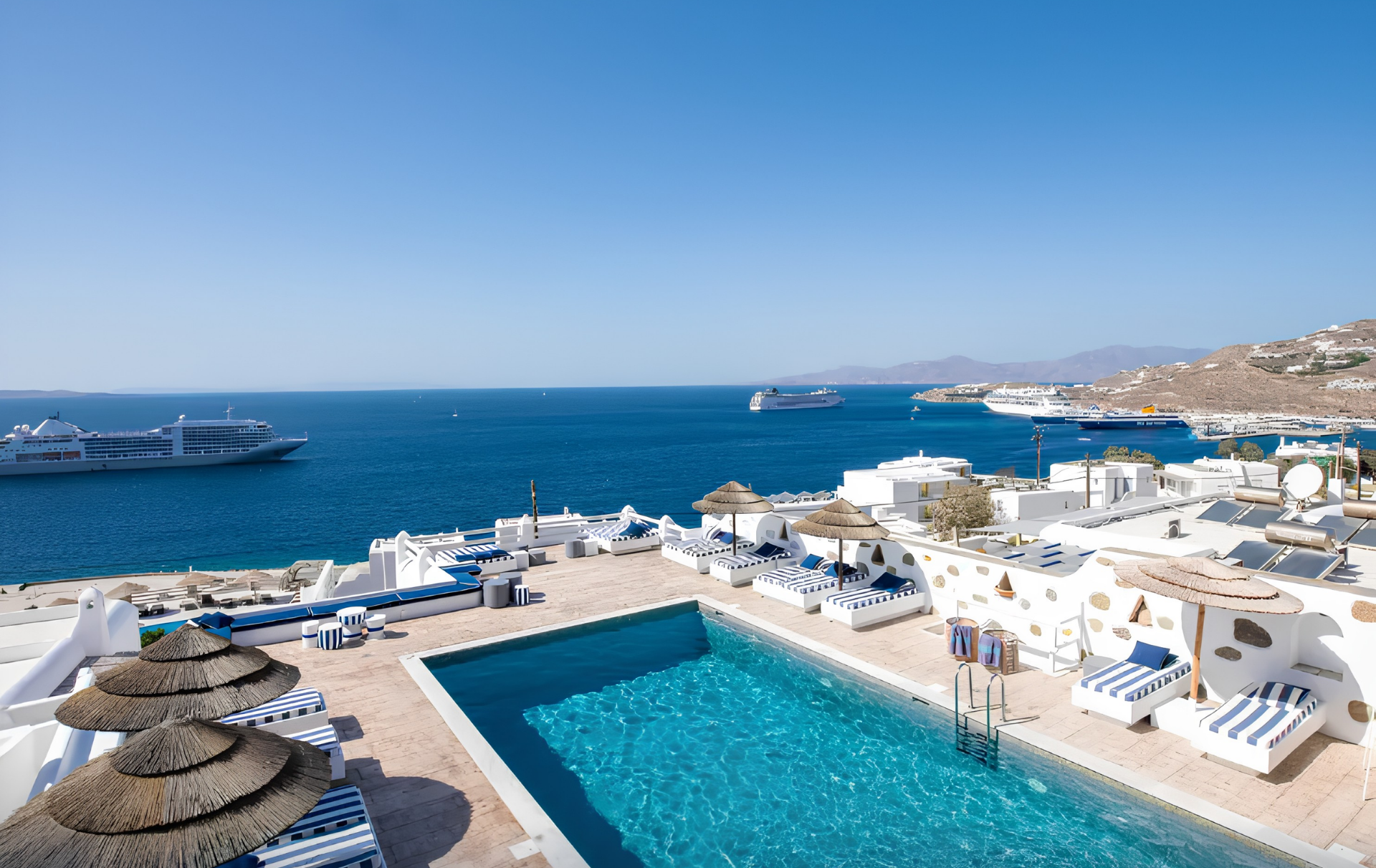 Mykonos. Hotel Tagoo