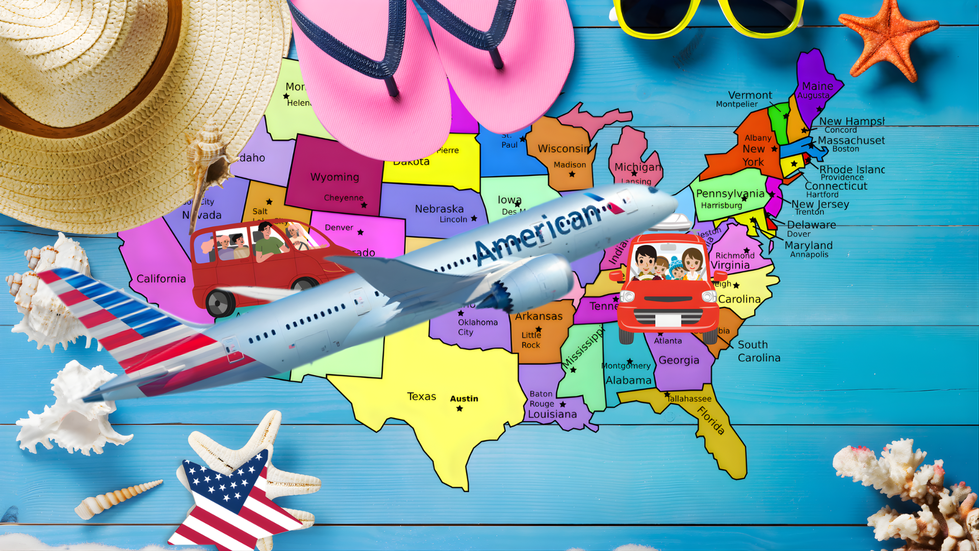 USA quick getaway travel