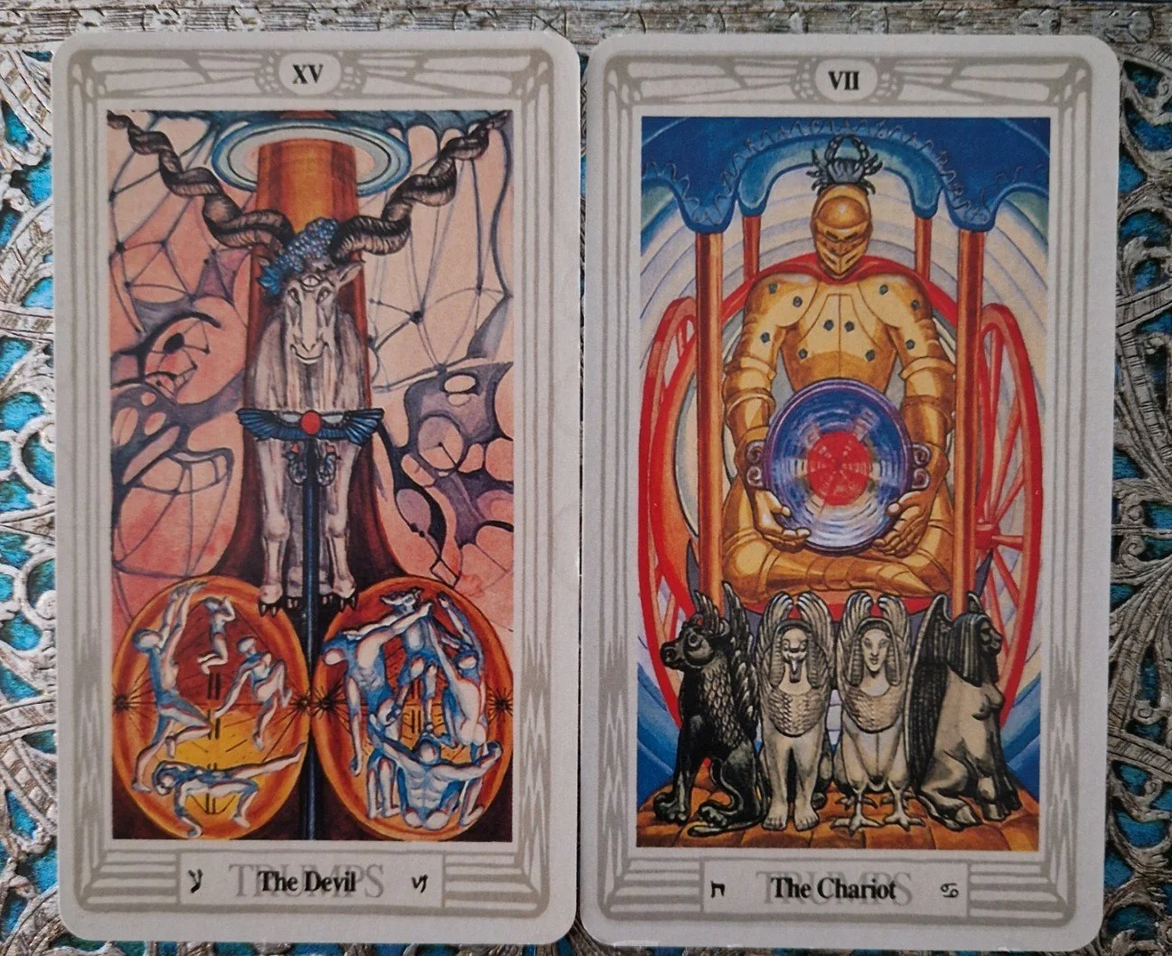 The Devil In His Chariot!