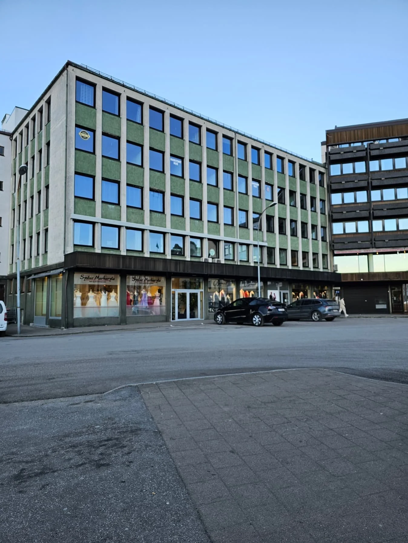 Fasade av sjømannslegen i Ålesund sine lokaler