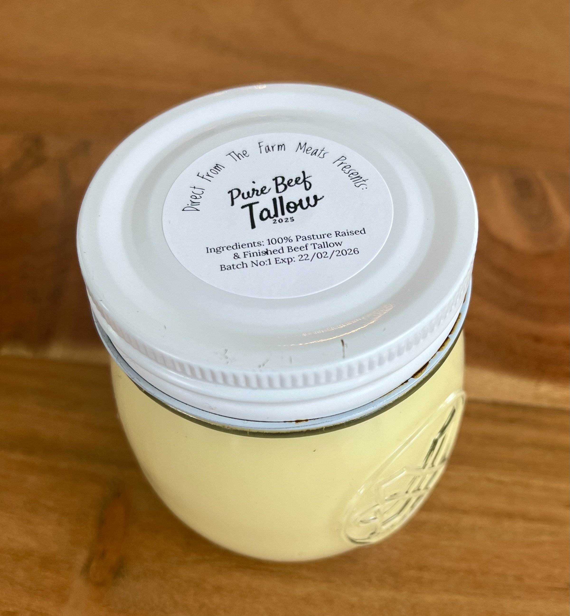 Premium Pure Beef Tallow 550mL