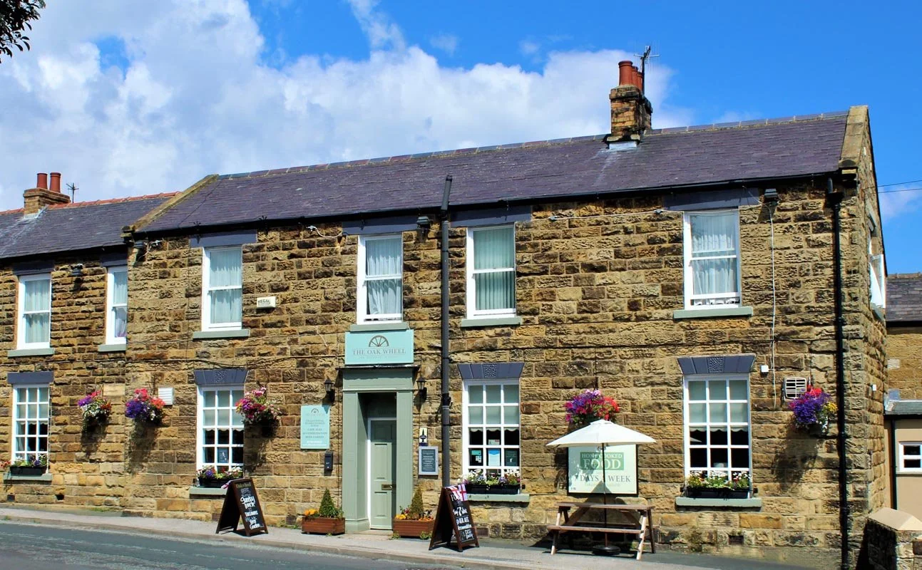 The Oak Wheel pub in Burniston near The Lodge on the Yorkshire Coast