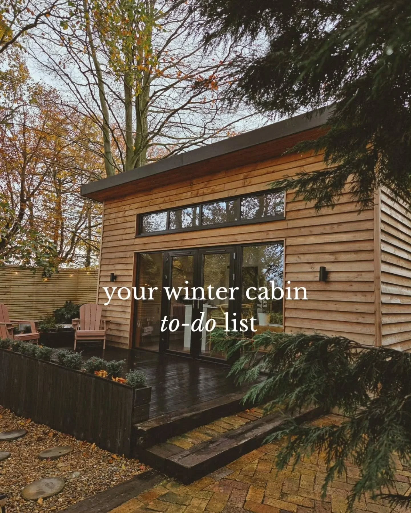 Spoiler alert: we don't really do to-do lists around here 🤭

What does your cabin stay itinerary look like?

📍Burniston, North Yorkshire Coast (1h from York)
🌿 @thelodgeburniston
🔗 Link in bio to book your winter cabin escape

#luxurycabin #lesss