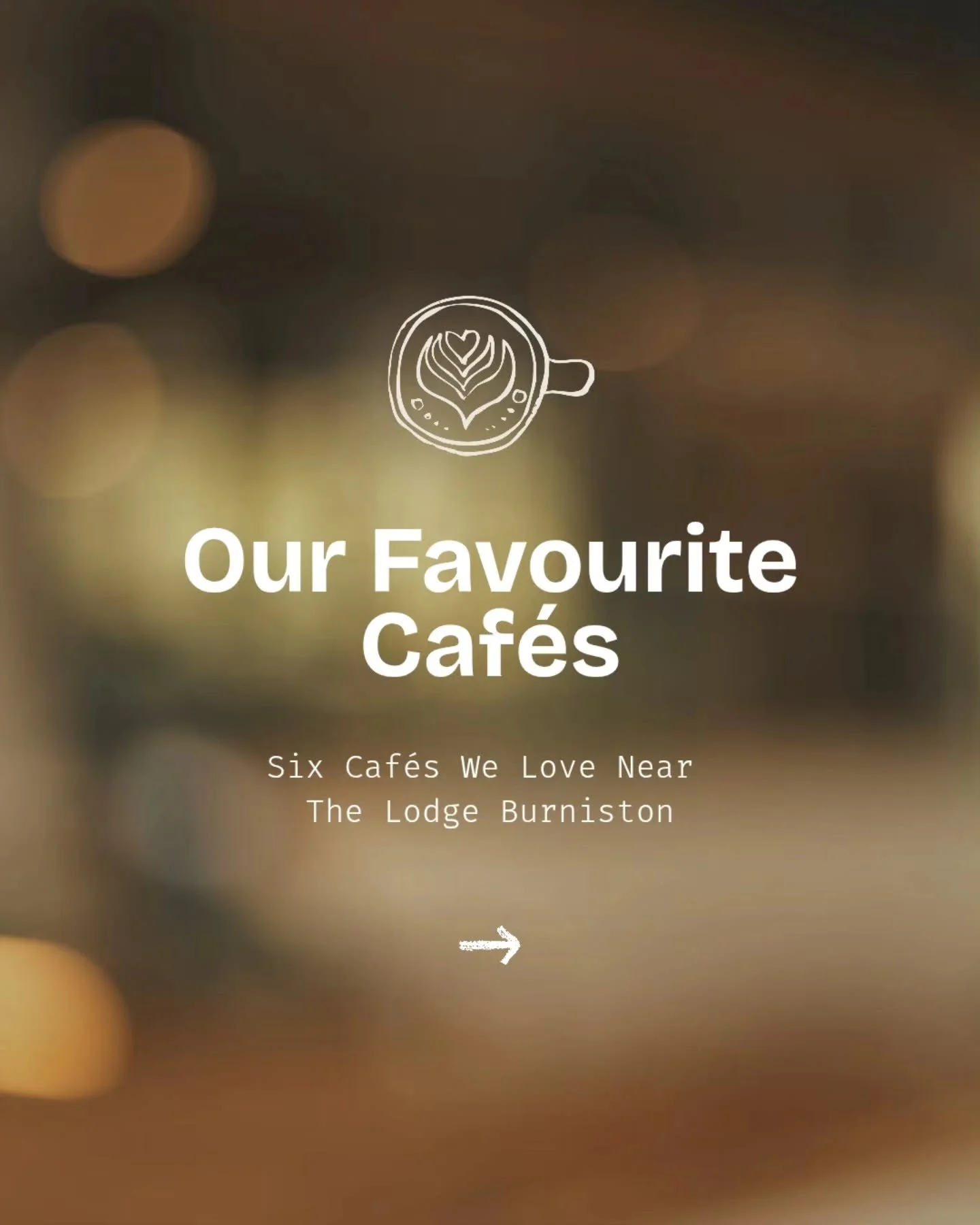 Good coffee makes every getaway better ☕️

Here are six of our favourite caf&eacute;s near The Lodge Burniston, from village coffee shops to coastal brunch spots.

Save this post for your next stay and let us know which one you'd try first!

📍 Burni