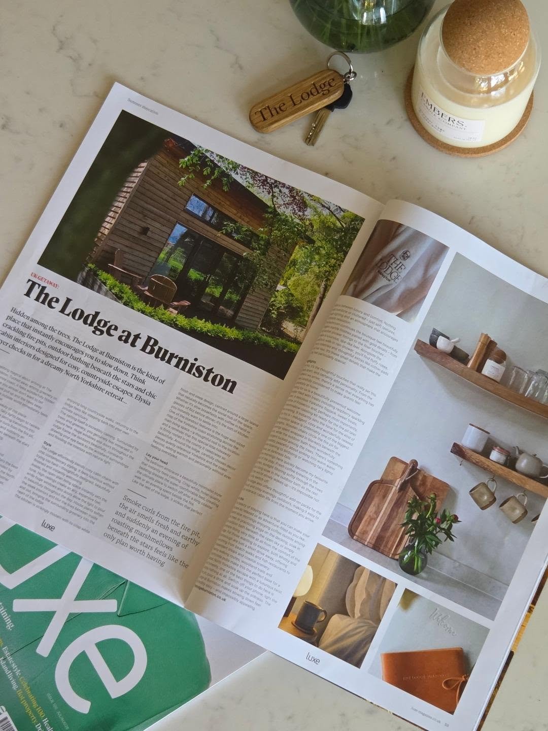 So honoured to see The Lodge Burniston featured in the 100th edition of Luxe Magazine.

A huge thank you to Elysia Fryer and the team at @luxe_mag for such a beautiful feature, and for including us in this special milestone edition.

Thank you to Emi