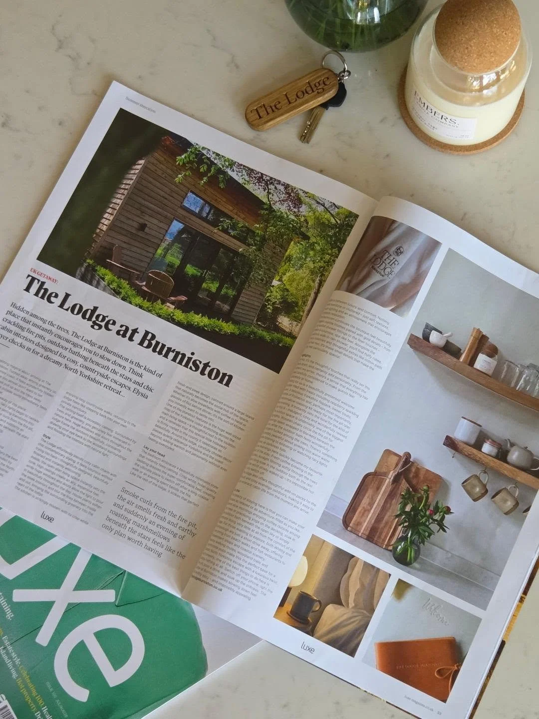 So honoured to see The Lodge Burniston featured in the 100th edition of Luxe Magazine.

A huge thank you to Elysia Fryer and the team at @luxe_mag for such a beautiful feature, and for including us in this special milestone edition.

Thank you to Emi