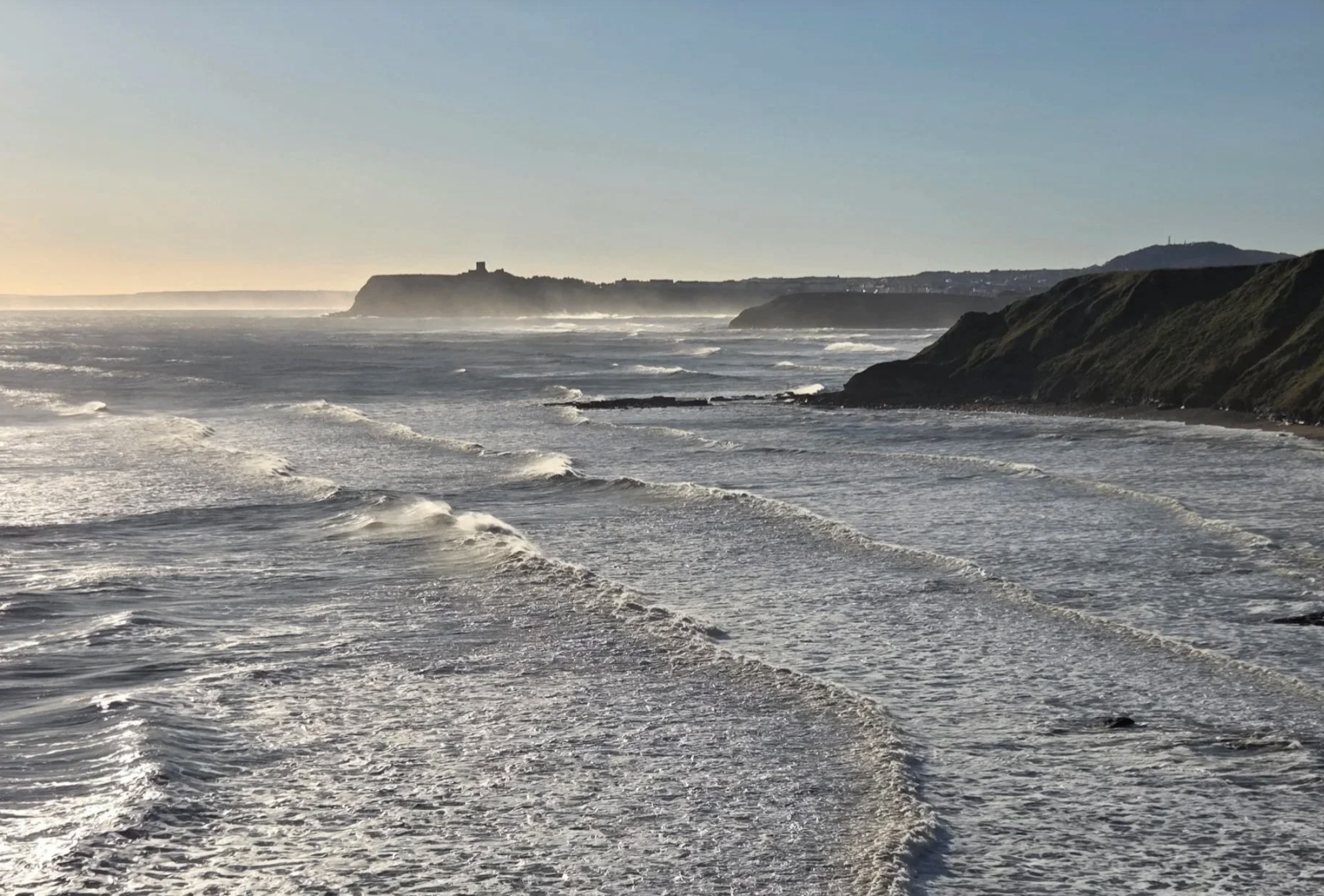 Walking the Cleveland Way from Burniston