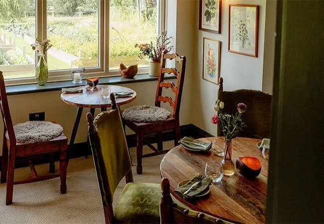 Dining room at The Homestead Kitchen in Goathland, North Yorkshire