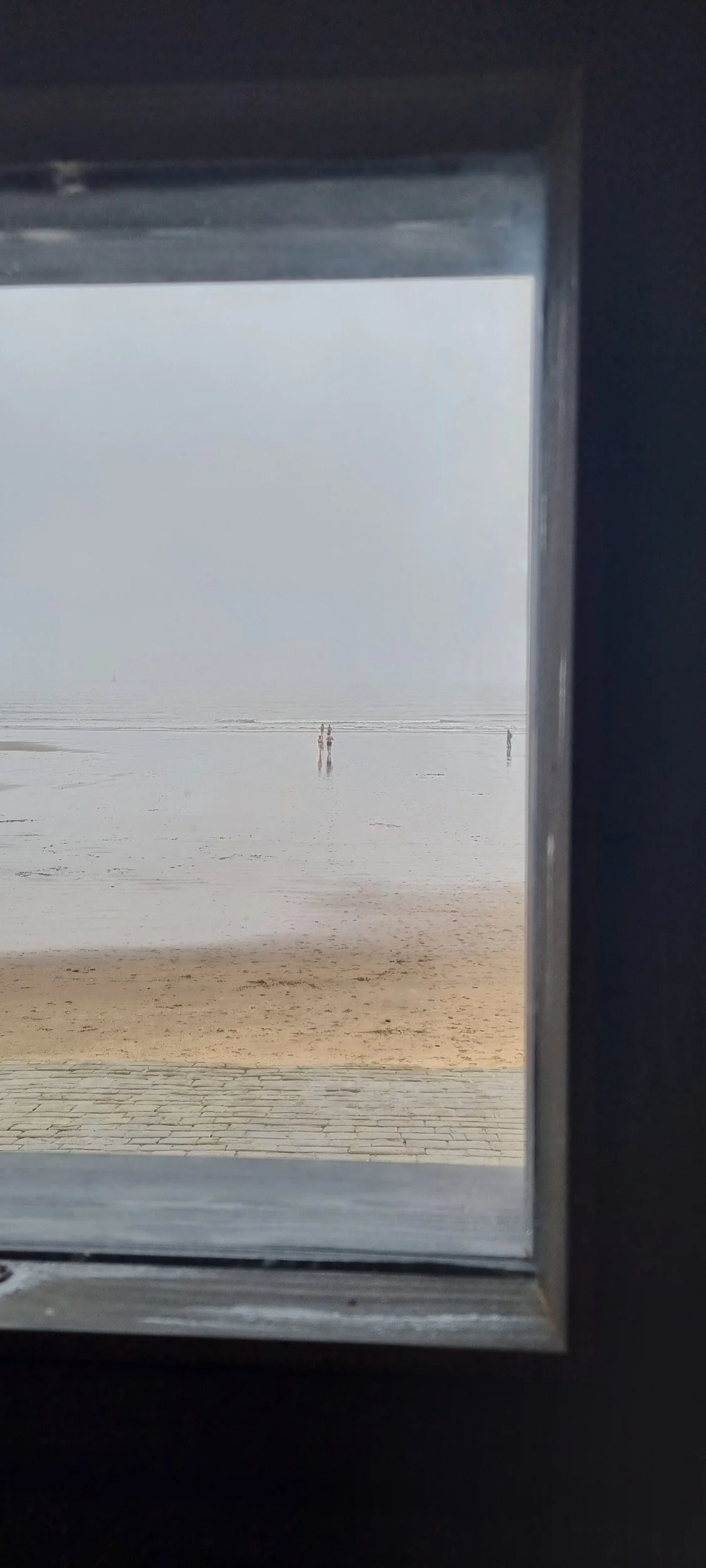 View of Scarborough South Bay and the North Sea from the Wild Sauna