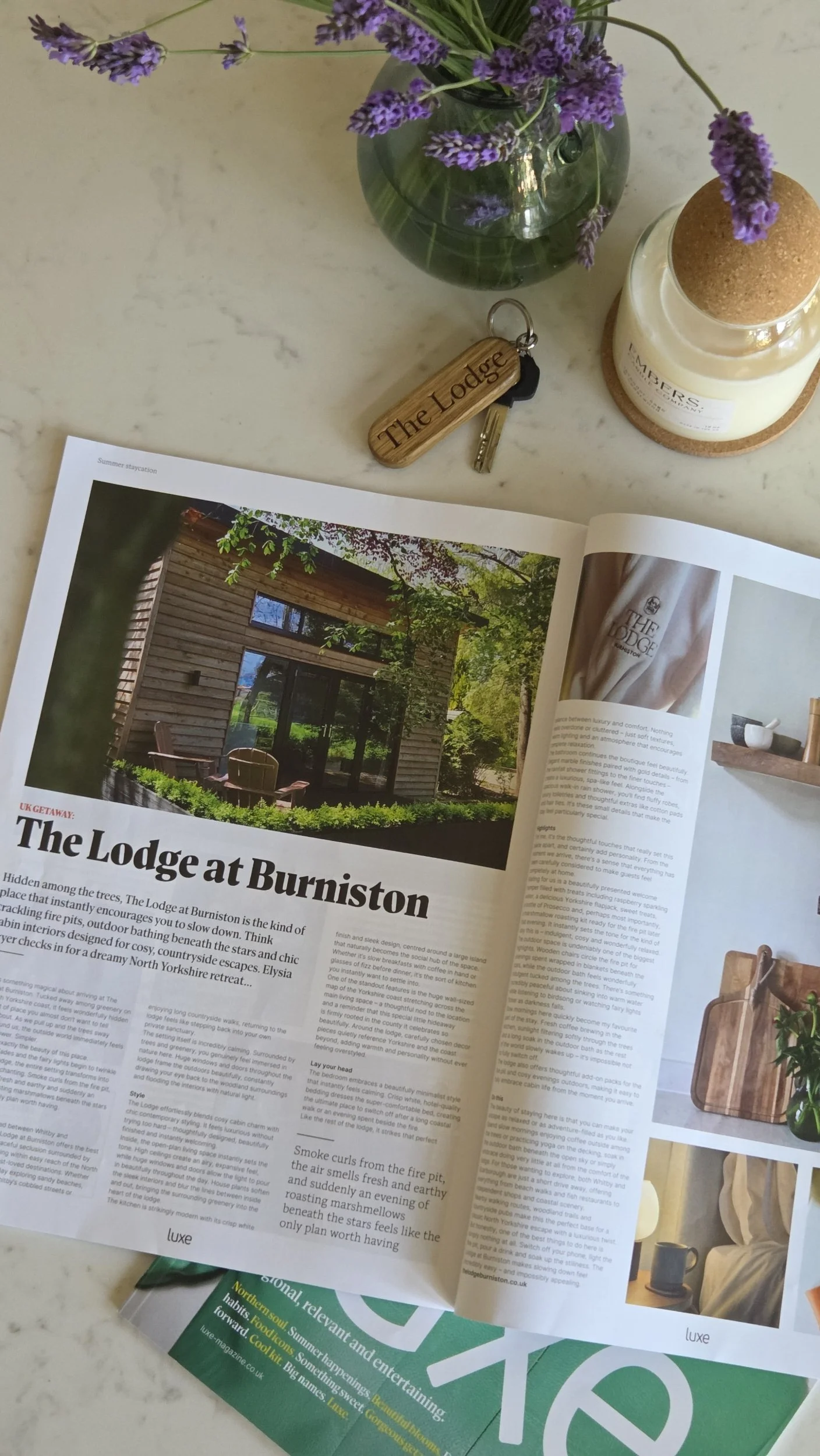 The Lodge Burniston Featured in Luxe Magazine