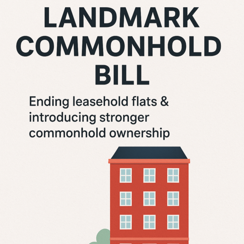 Major Shake-Up as Government Prepares to Publish Landmark Commonhold Bill