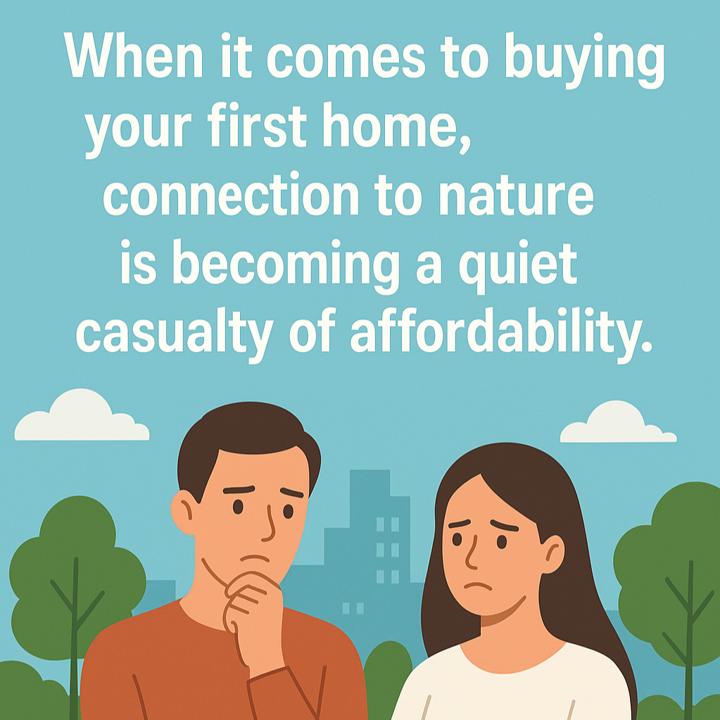 The Hidden Cost of Affordability: First-Time Buyers and Access to Green Space