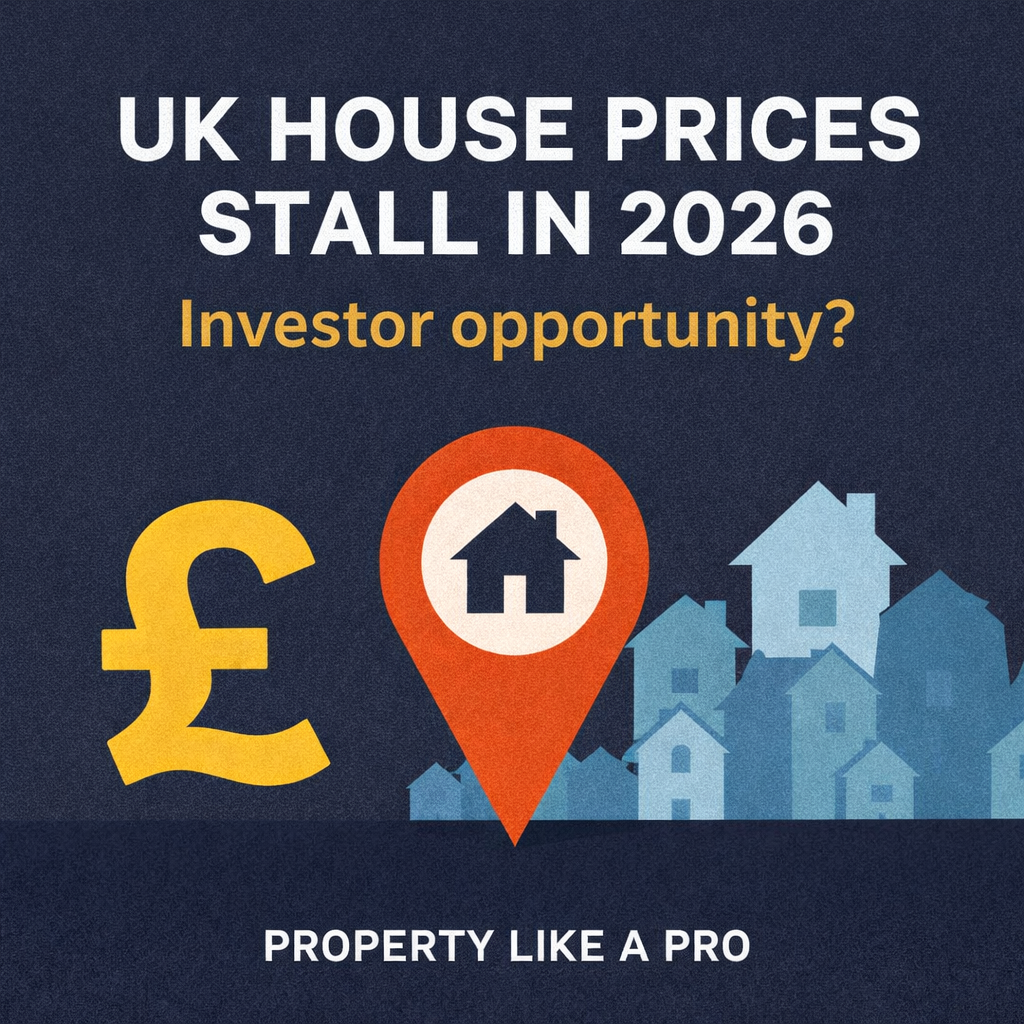 UK house prices stall: why this is quietly constructive for buy-to-let investors