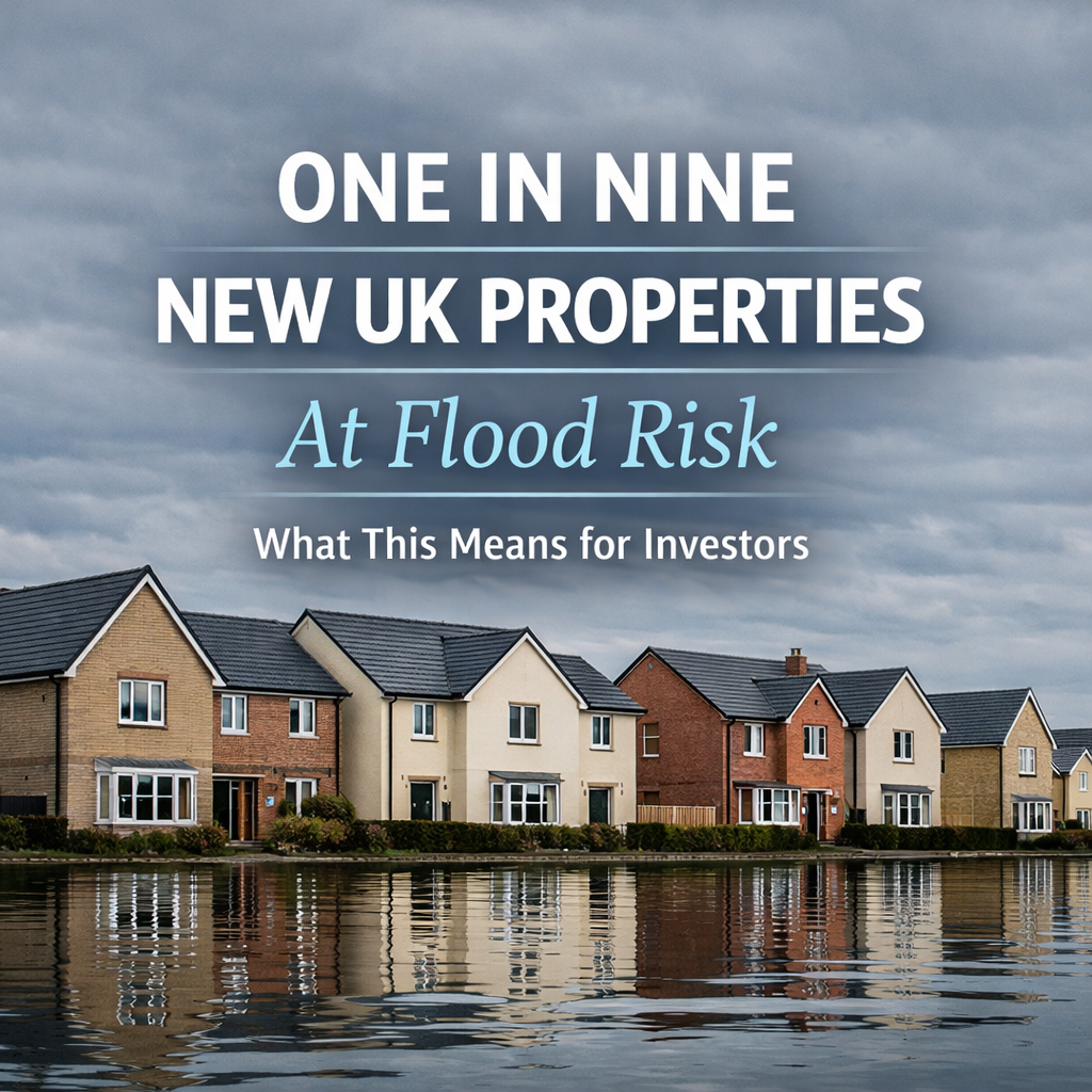 One in Nine New UK Properties at Flood Risk