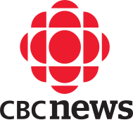 CBC News logo featuring a red circular pattern above the text 'cbc news' in black.