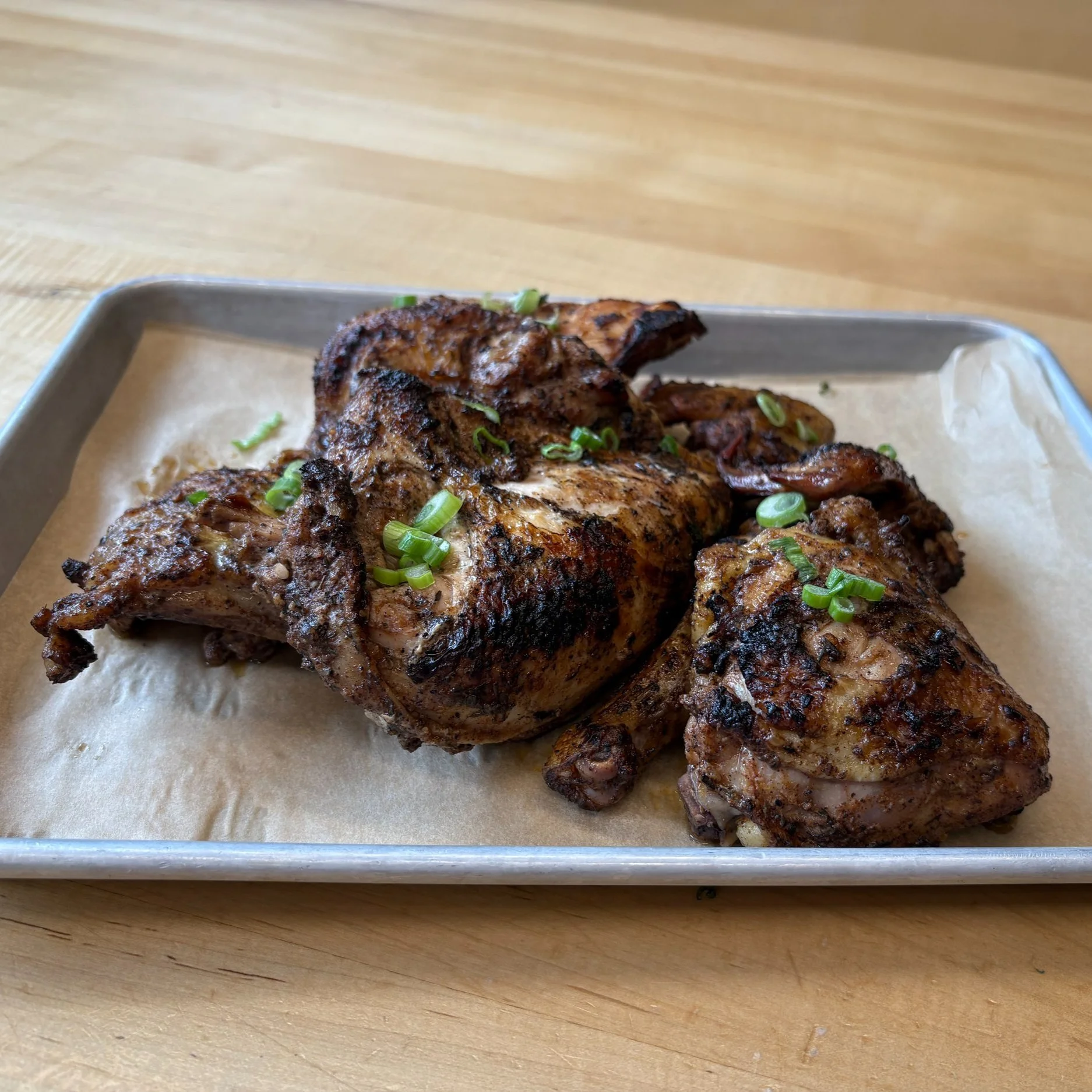 Party Size Jerk Chicken Thighs