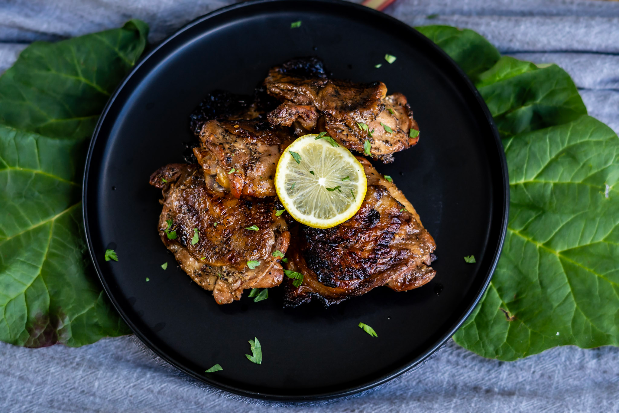 Party Size Lemon Pepper Chicken Thighs