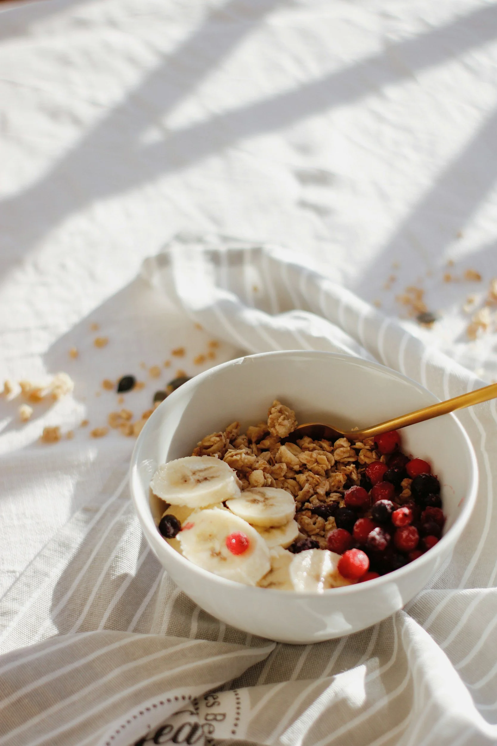 havermout ontbijt met fruit