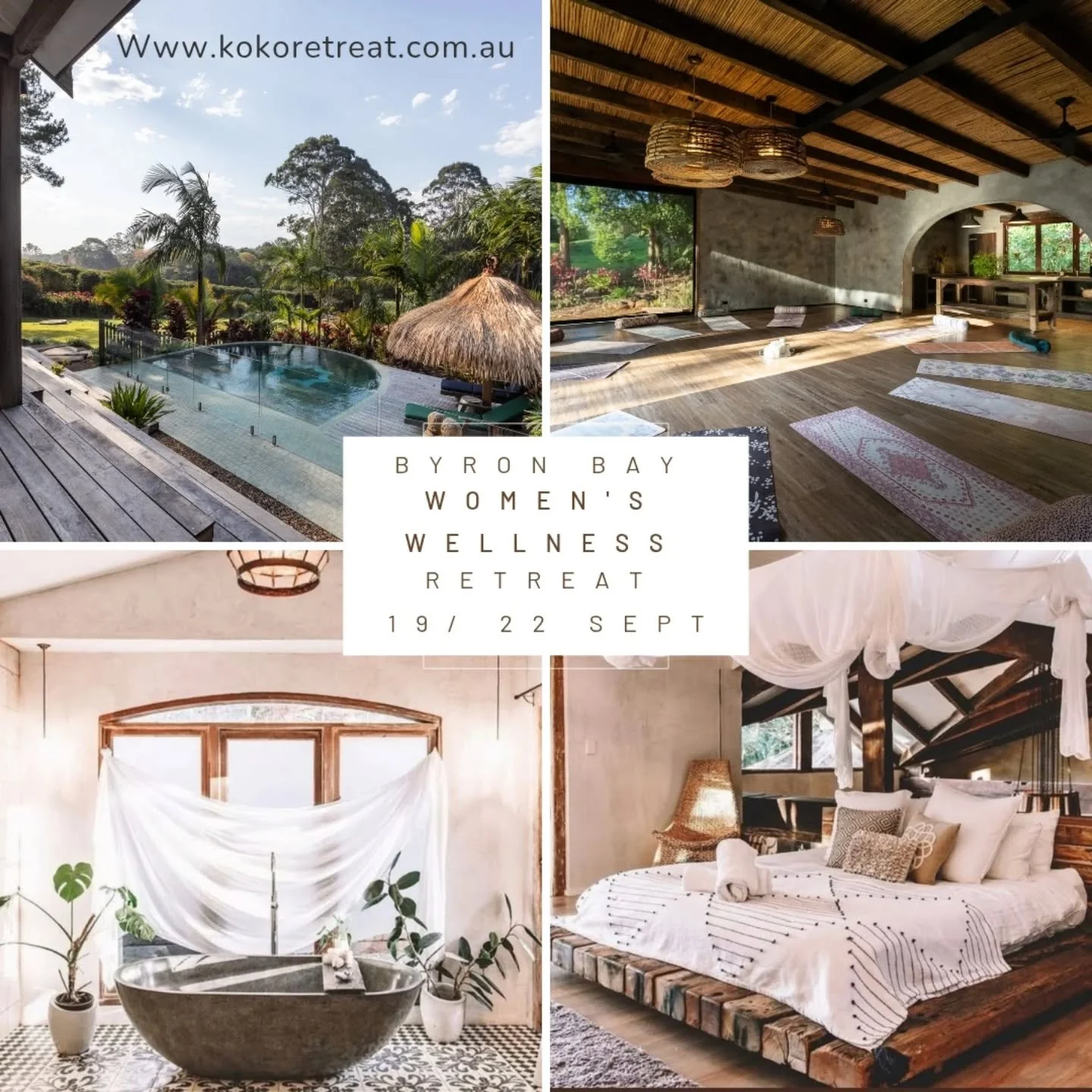 You&rsquo;re not burnt out&hellip; you&rsquo;re just overdue for a reset.
And no, a bubble bath or a weekend scroll detox isn&rsquo;t going to cut it this time.

What if you could: &bull; Wake up to the sounds of nature
&bull; Move your body with yog