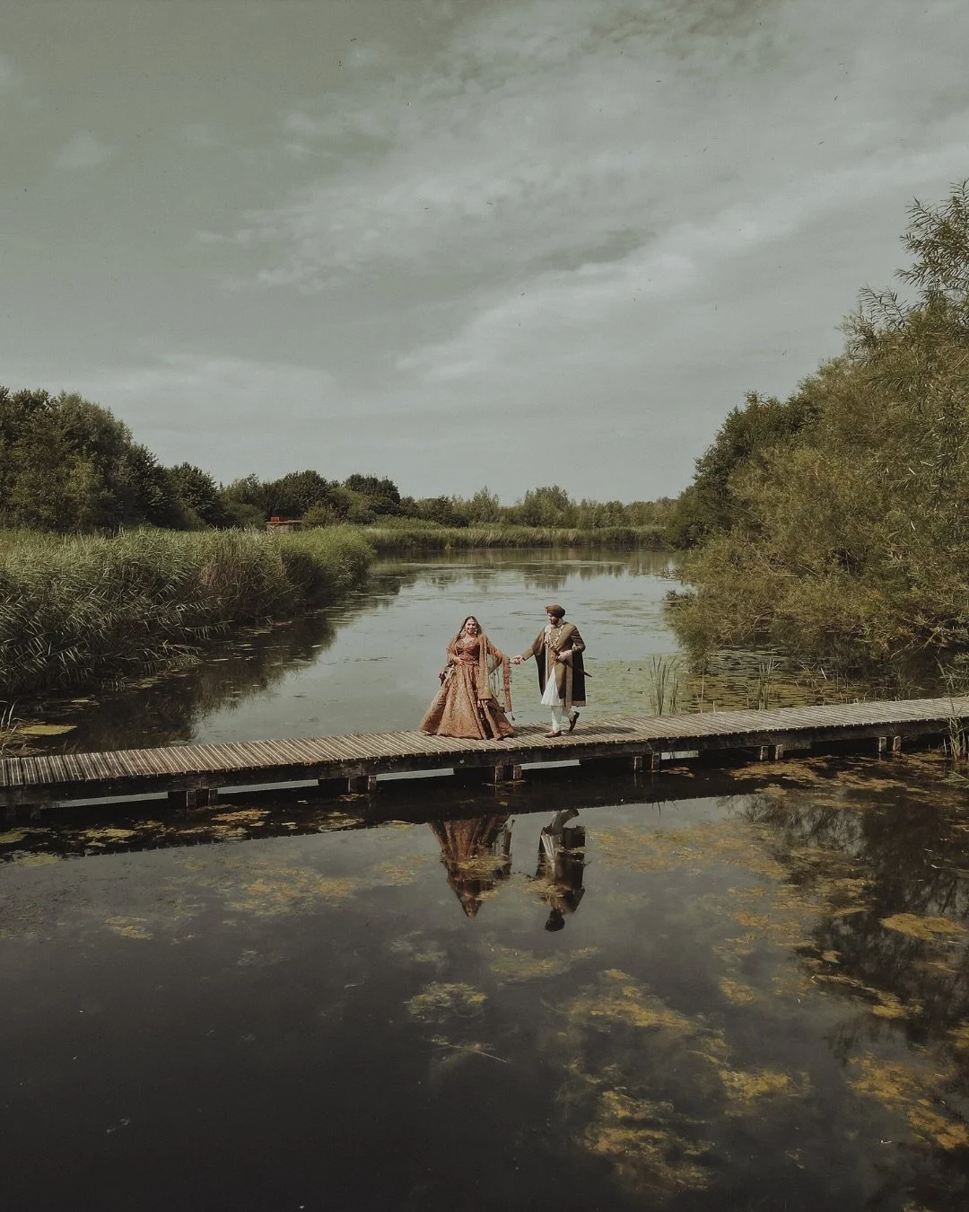 A love story that felt straight out of a film.
From the vibrant colors of Simarta’s bridal look to Odin’s calm, adoring presence — every frame told a story of two souls coming together in the most graceful way.
Capturing their love
