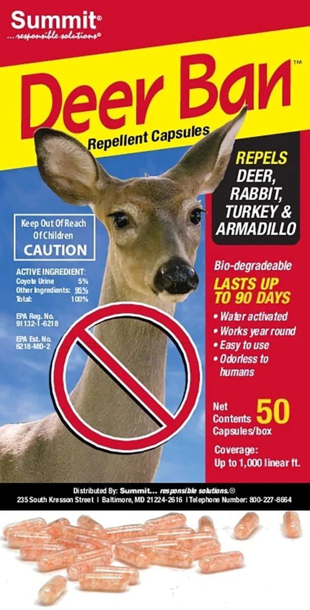 Deer ban image from Summitchemical.com