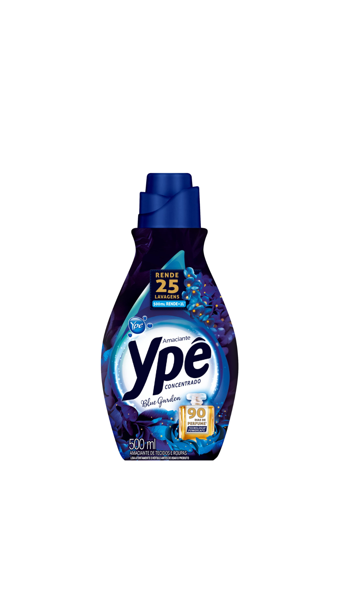AMACIANTE DE ROUPA YPE AZUL CONCENTRADO 500ML
