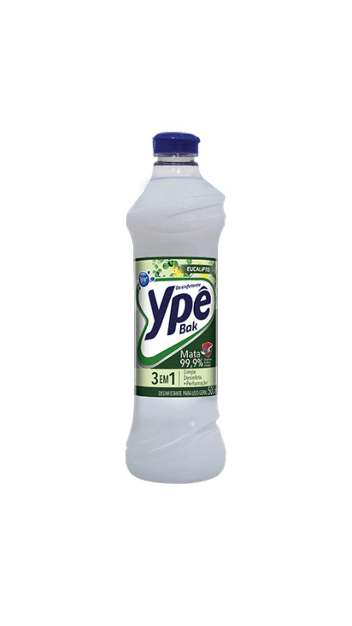 DESINFETANTE YPE BAK EUCALYPTUS 500ML