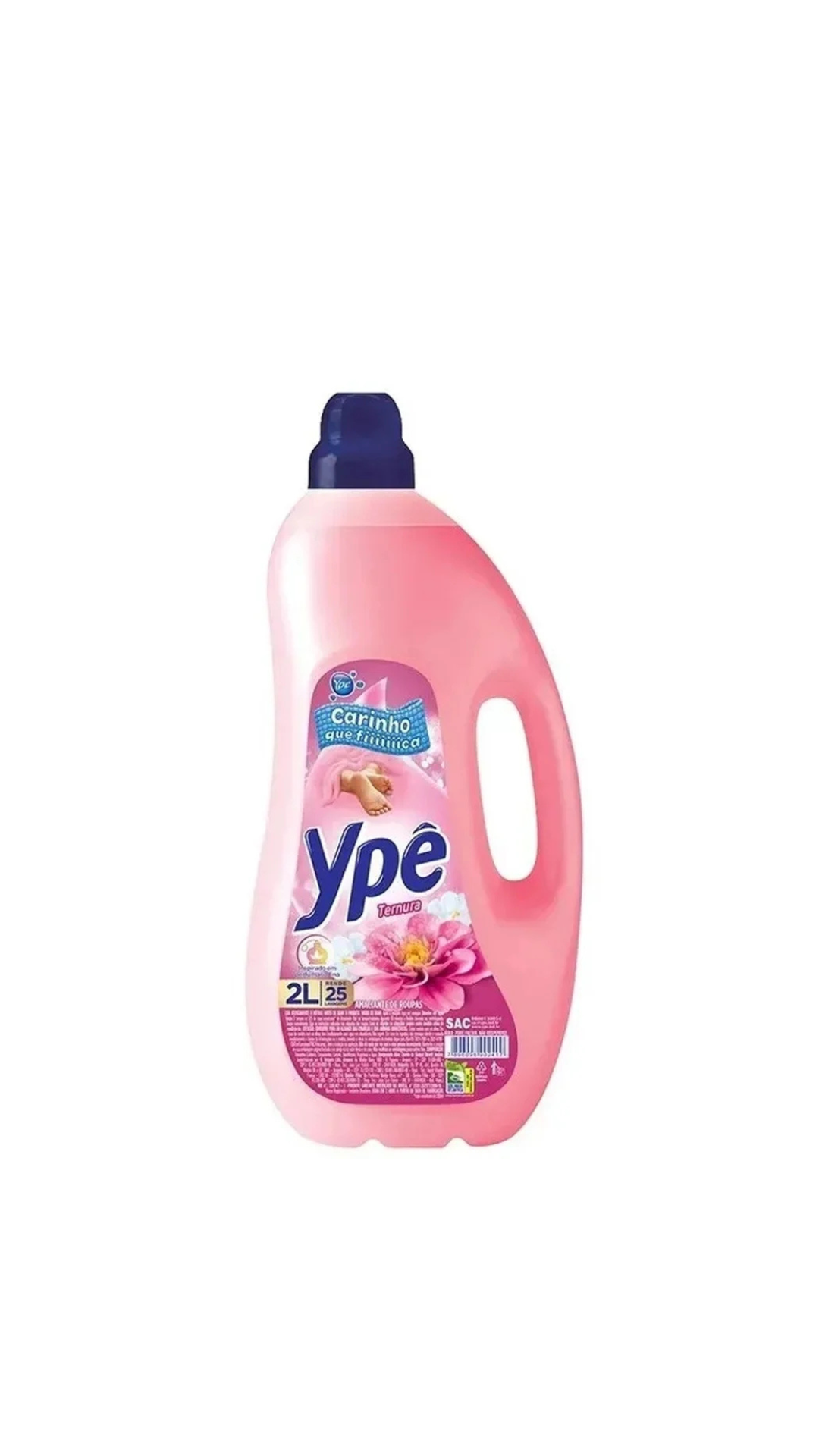 AMACIANTE DE ROUPA YPE TERNURA ROSA 2L