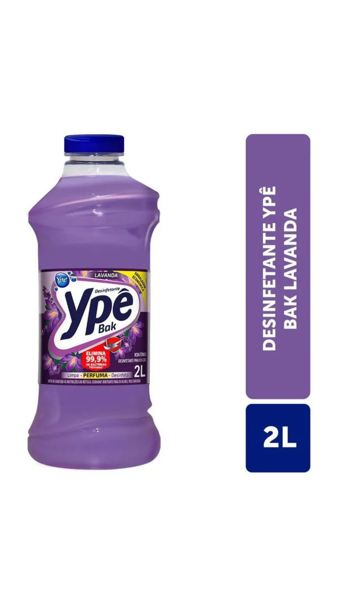 DESINFETANTE YPE BAK LAVANDA 2L