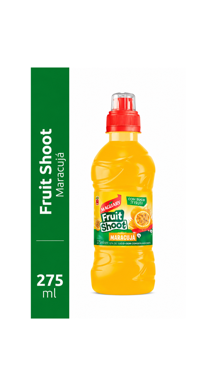 SUCO MAGUARY FRUIT SHOOT MARACUJÁ TP 275ML