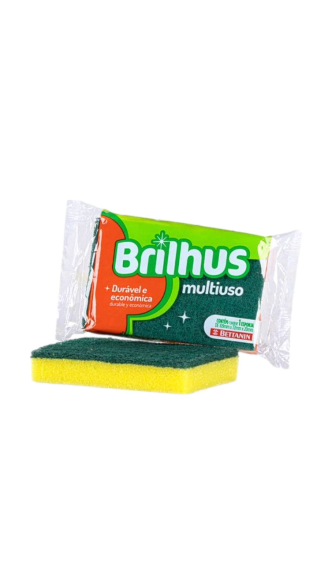 ESPONJA DUPLA FACE BRILHUS 60X1