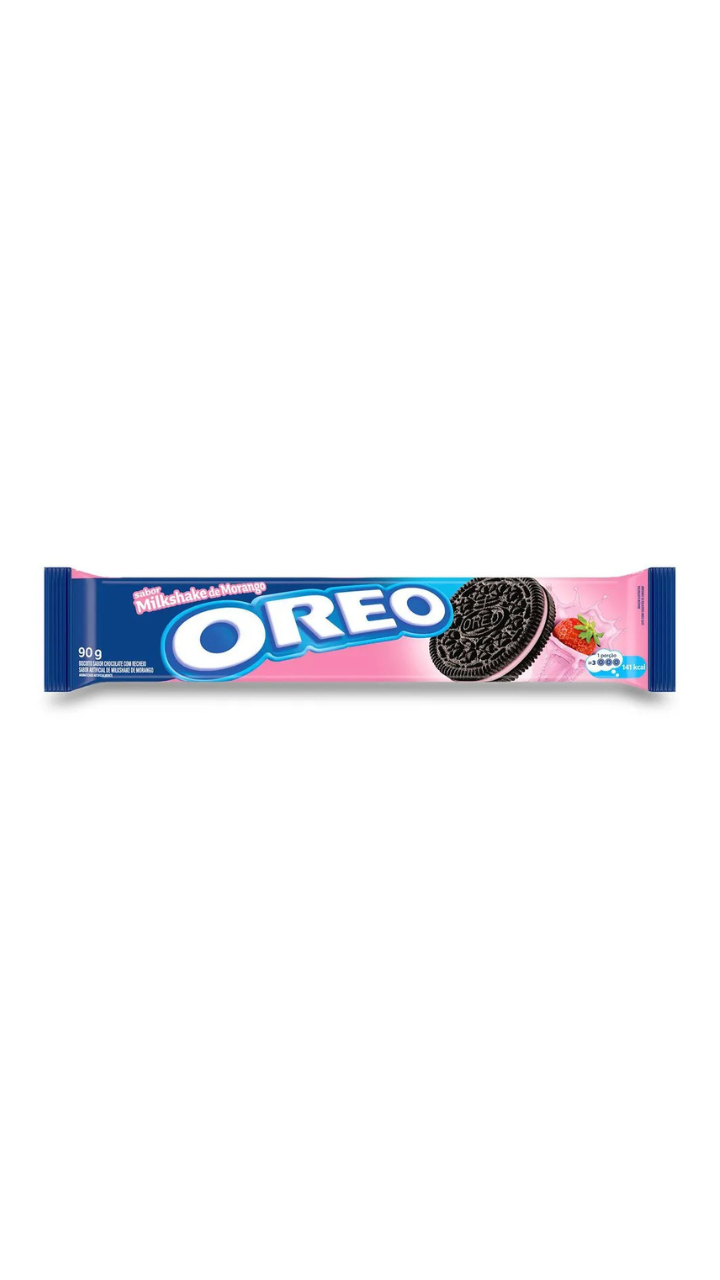 BISCOITO OREO MORANGO 90G