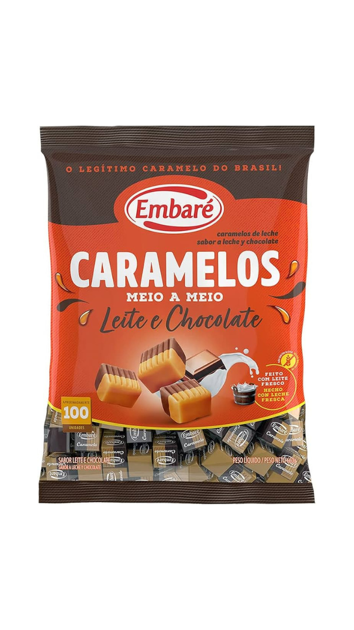 CARAMELO LEITE/CHOCOLATE 660G