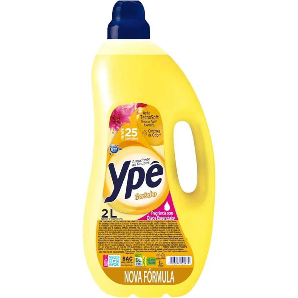 AMACIANTE DE ROUPA YPE AMACIANTE CARINHO 2L